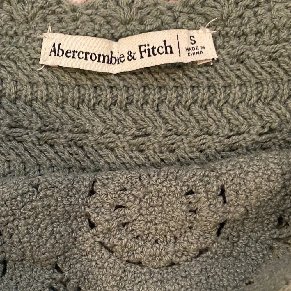 Abercrombie Green Crochet Bodysuit - Picture 3 of 4